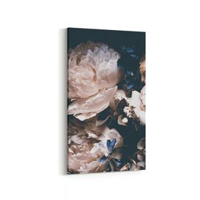 Olla 11784YD Çiçek Görseli Yatay Dar 60x30 cm Kanvas Tablo