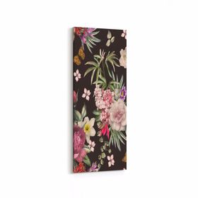Olla 11785DI Çiçek Görseli Dikey İnce 30x90 cm Kanvas Tablo