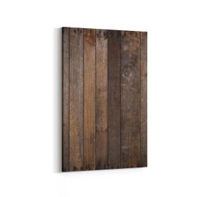 Olla 11971D Ahşap Desen Görseli Dikey 20x30 cm Kanvas Tablo