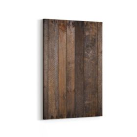 Olla 11971D Ahşap Desen Görseli Dikey 20x30 cm Kanvas Tablo