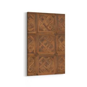 Olla 11984D Ahşap Desen Görseli Dikey 20x30 cm Kanvas Tablo