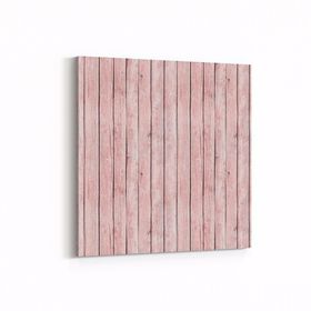 Olla 12005K Ahşap Desen Görseli Kare 25x25 cm Kanvas Tablo