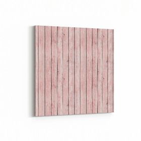Olla 12005K Ahşap Desen Görseli Kare 25x25 cm Kanvas Tablo