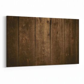 Olla 12037Y Ahşap Desen Görseli Yatay 30x20 cm Kanvas Tablo