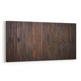 Olla 12039YD Ahşap Desen Görseli Yatay Dar 60x30 cm Kanvas Tablo
