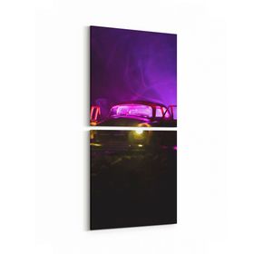 Olla 12215K2D Araç Görseli Kare 2 Parça Dikey 30x65 cm Kanvas Tablo