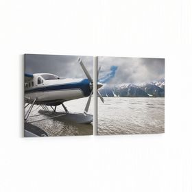 Olla 12218K2Y Araç Görseli Kare 2 Parça Yatay 65x30 cm Kanvas Tablo