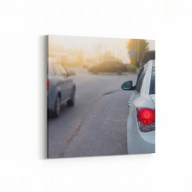 Olla 12232K Araç Görseli Kare 25x25 cm Kanvas Tablo