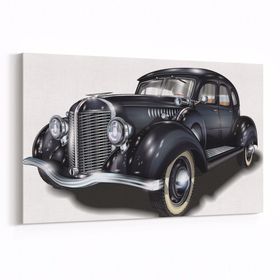 Olla 12273Y Araç Görseli Yatay 30x20 cm Kanvas Tablo