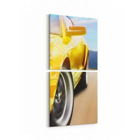 Olla 12287K2D Araç Görseli Kare 2 Parça Dikey 30x65 cm Kanvas Tablo