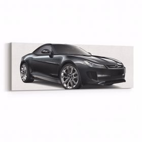 Olla 12296YI Araç Görseli Yatay İnce 90x30 cm Kanvas Tablo