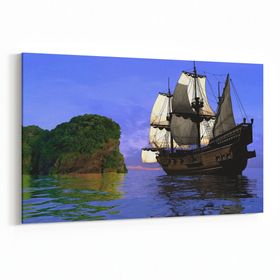 Olla 12305Y Araç Görseli Yatay 30x20 cm Kanvas Tablo