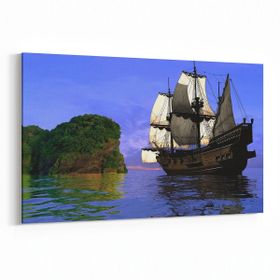 Olla 12305Y Araç Görseli Yatay 30x20 cm Kanvas Tablo