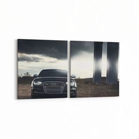 Olla 12316K2Y Araç Görseli Kare 2 Parça Yatay 65x30 cm Kanvas Tablo