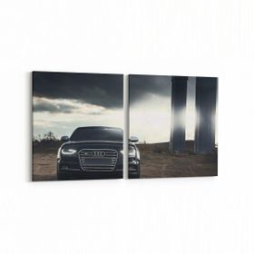 Olla 12316K2Y Araç Görseli Kare 2 Parça Yatay 65x30 cm Kanvas Tablo