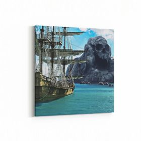 Olla 12325K Araç Görseli Kare 25x25 cm Kanvas Tablo