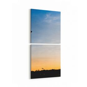 Olla 12342K2D Araç Görseli Kare 2 Parça Dikey 30x65 cm Kanvas Tablo