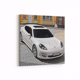Olla 12359K Araç Görseli Kare 25x25 cm Kanvas Tablo