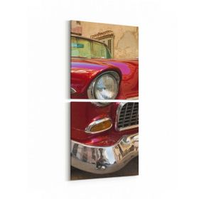Olla 12402K2D Araç Görseli Kare 2 Parça Dikey 30x65 cm Kanvas Tablo