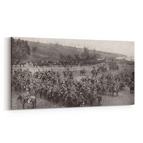 Olla 12414YD Mustafa Kemal Atatürk Yatay Dar 60x30 cm Kanvas Tablo