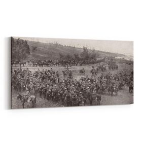 Olla 12414YD Mustafa Kemal Atatürk Yatay Dar 60x30 cm Kanvas Tablo