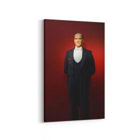 Olla 12419D Mustafa Kemal Atatürk Dikey 20x30 cm Kanvas Tablo