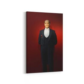 Olla 12419D Mustafa Kemal Atatürk Dikey 20x30 cm Kanvas Tablo