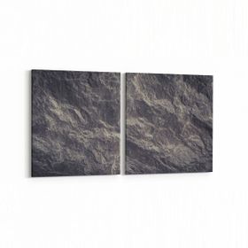 Olla 12428K2Y Beton Görseli Kare 2 Parça Yatay 65x30 cm Kanvas Tablo