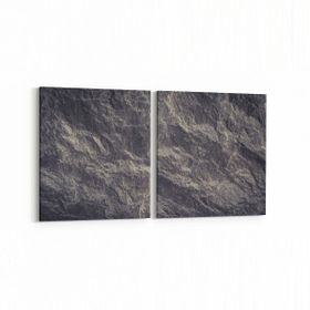 Olla 12428K2Y Beton Görseli Kare 2 Parça Yatay 65x30 cm Kanvas Tablo