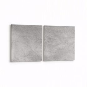 Olla 12431K2Y Beton Görseli Kare 2 Parça Yatay 65x30 cm Kanvas Tablo