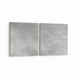 Olla 12431K2Y Beton Görseli Kare 2 Parça Yatay 65x30 cm Kanvas Tablo