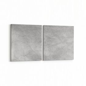 Olla 12431K2Y Beton Görseli Kare 2 Parça Yatay 65x30 cm Kanvas Tablo
