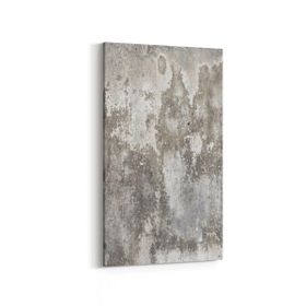 Olla 12434DD Beton Görseli Dikey Dar 30x60 cm Kanvas Tablo