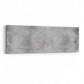 Olla 12438YI Beton Görseli Yatay İnce 90x30 cm Kanvas Tablo