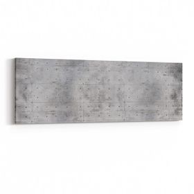 Olla 12438YI Beton Görseli Yatay İnce 90x30 cm Kanvas Tablo
