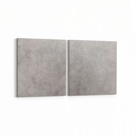 Olla 12447K2Y Beton Görseli Kare 2 Parça Yatay 65x30 cm Kanvas Tablo