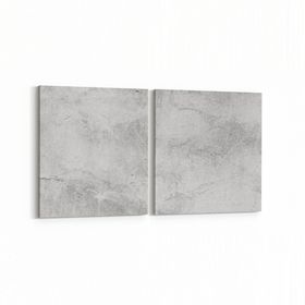 Olla 12451K2Y Beton Görseli Kare 2 Parça Yatay 65x30 cm Kanvas Tablo