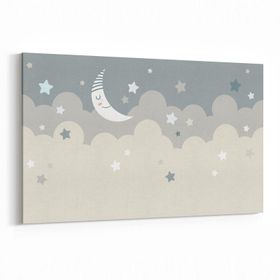 Olla 12702Y Çocuk Odası Görseli Yatay 30x20 cm Kanvas Tablo