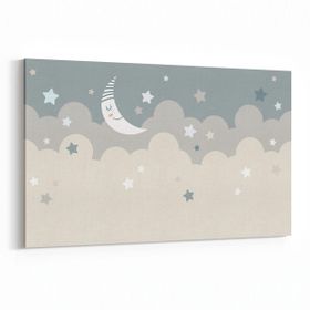 Olla 12702Y Çocuk Odası Görseli Yatay 30x20 cm Kanvas Tablo