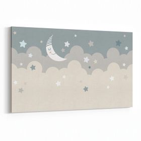 Olla 12702Y Çocuk Odası Görseli Yatay 30x20 cm Kanvas Tablo