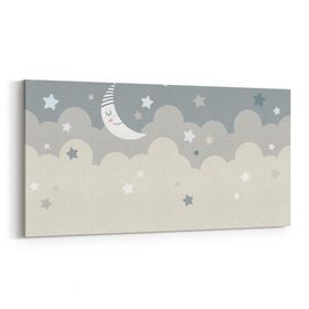 Olla 12702YD Çocuk Odası Görseli Yatay Dar 60x30 cm Kanvas Tablo