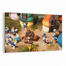 Olla 12703Y Çocuk Odası Görseli Yatay 30x20 cm Kanvas Tablo