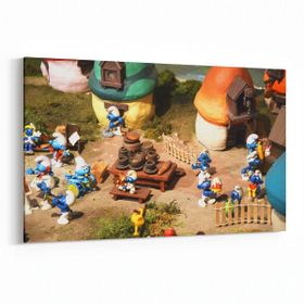 Olla 12703Y Çocuk Odası Görseli Yatay 30x20 cm Kanvas Tablo