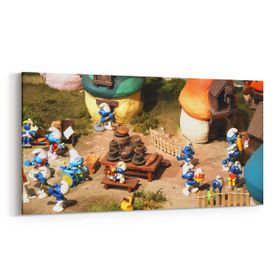 Olla 12703YD Çocuk Odası Görseli Yatay Dar 60x30 cm Kanvas Tablo