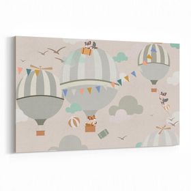 Olla 12705Y Çocuk Odası Görseli Yatay 30x20 cm Kanvas Tablo