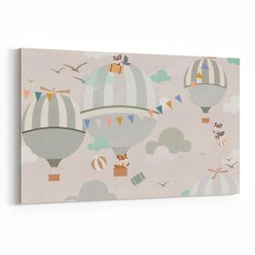 Olla 12705Y Çocuk Odası Görseli Yatay 30x20 cm Kanvas Tablo