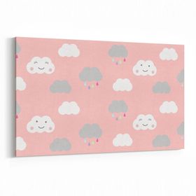 Olla 12707Y Çocuk Odası Görseli Yatay 30x20 cm Kanvas Tablo