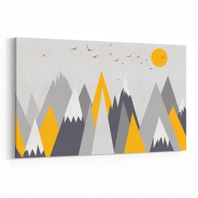 Olla 12708Y Çocuk Odası Görseli Yatay 30x20 cm Kanvas Tablo