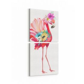 Olla 12709K2D Çocuk Odası Görseli 2 Parça Dikey 30x65 cm Kanvas Tablo