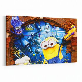 Olla 12710Y Çocuk Odası Görseli Yatay 30x20 cm Kanvas Tablo